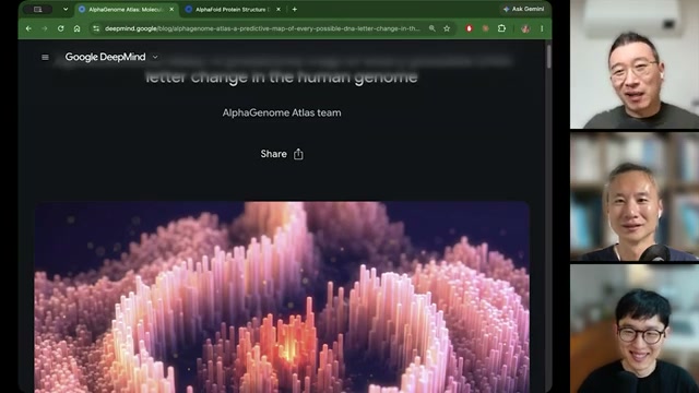 장면 19 - Google DeepMind AlphaGenome Atlas 소개 화면