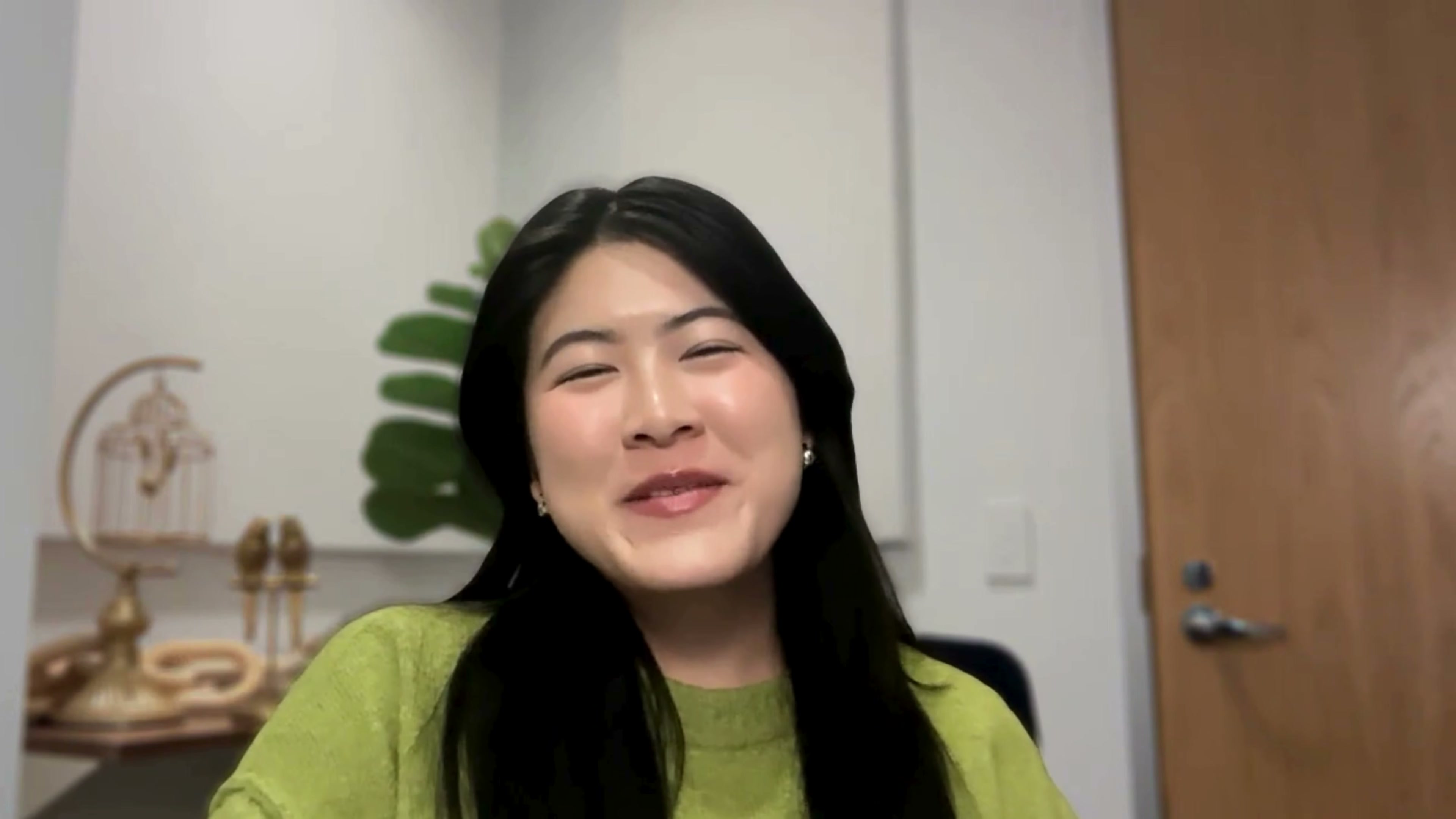 장면 1 — 발표자 Amy 소개